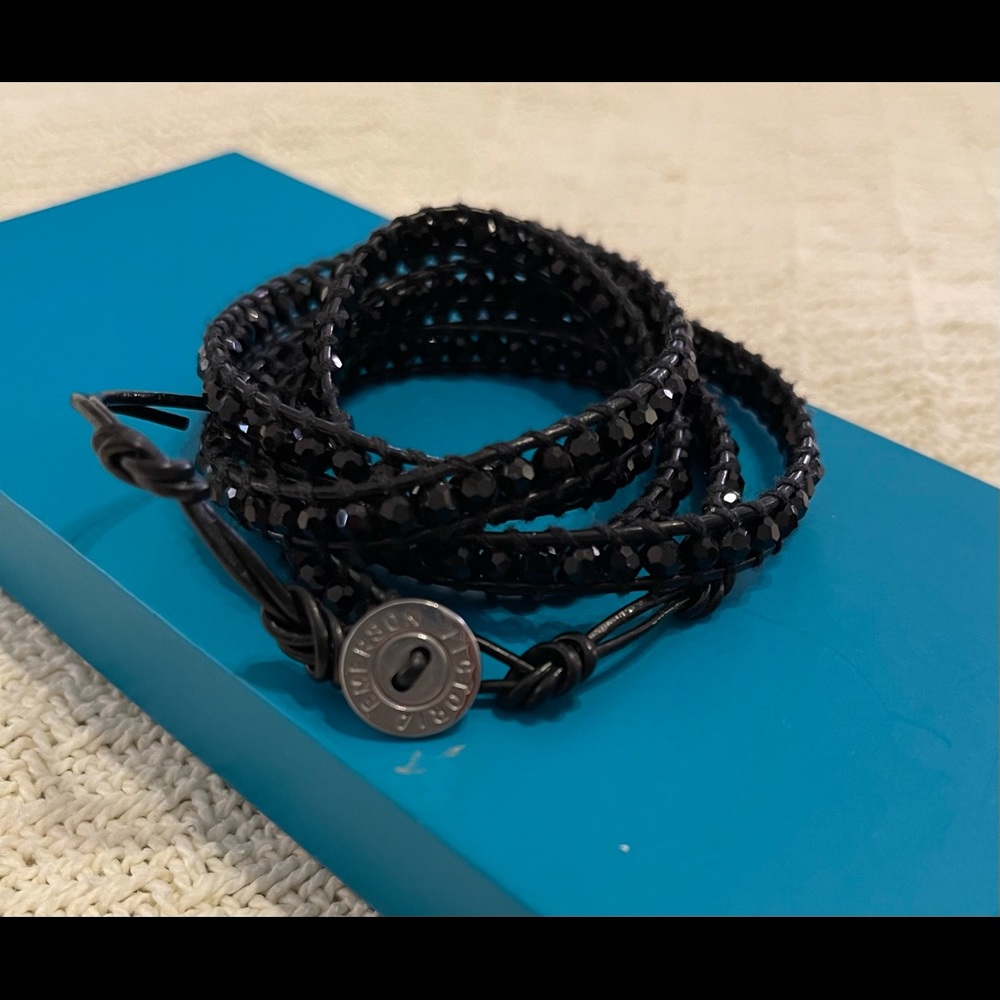 Victoria Emerson Midnight Mist Wrap Bracelet